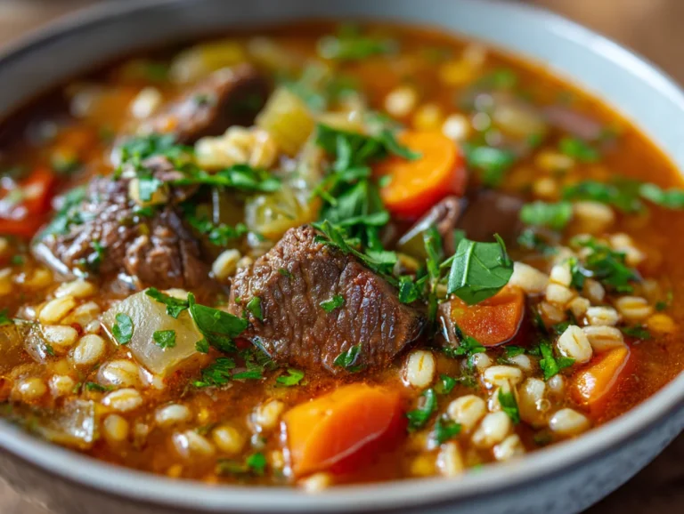 beef barley soup
