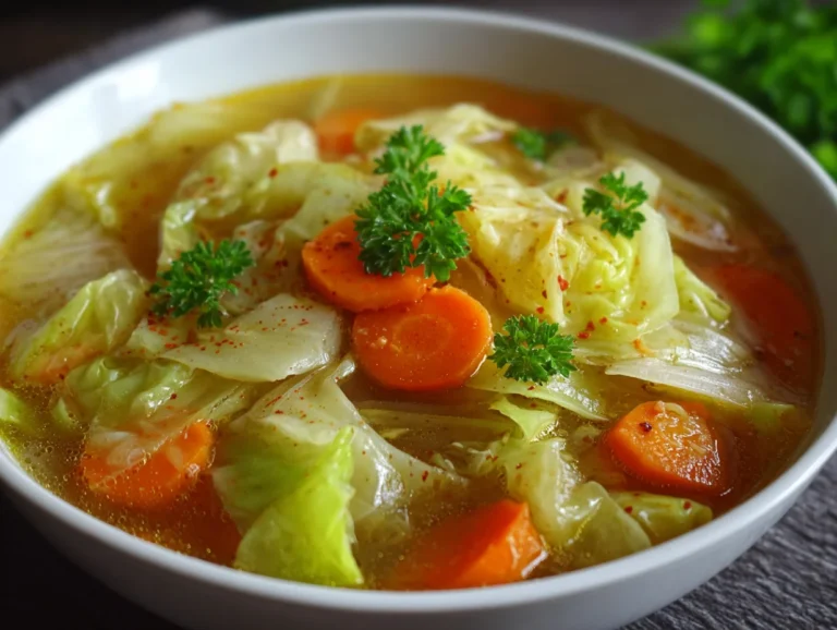 cabbage soup diet