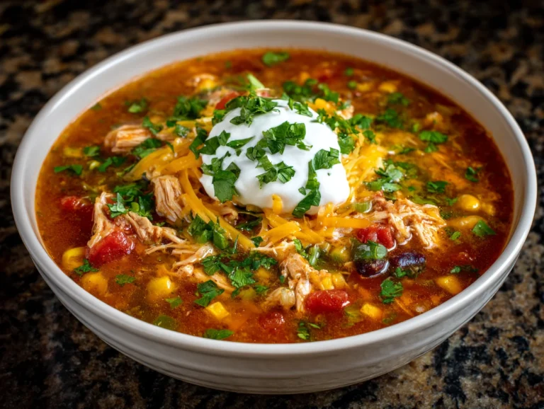 chicken taco soup