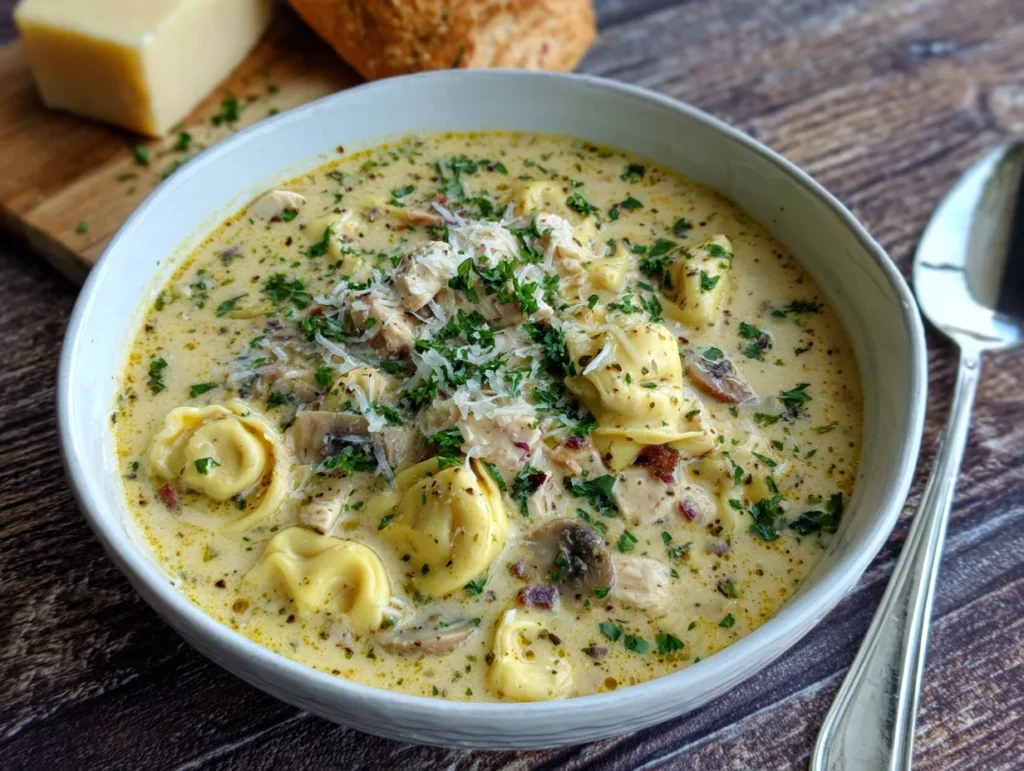 chicken tortellini soup
