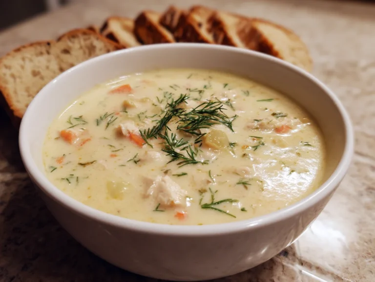 creamy chicken soup