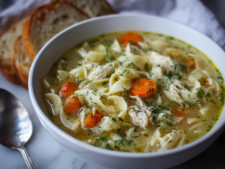 instant pot chicken noodle soup