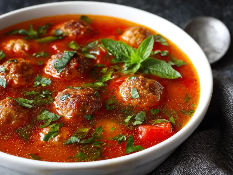 meatball soup