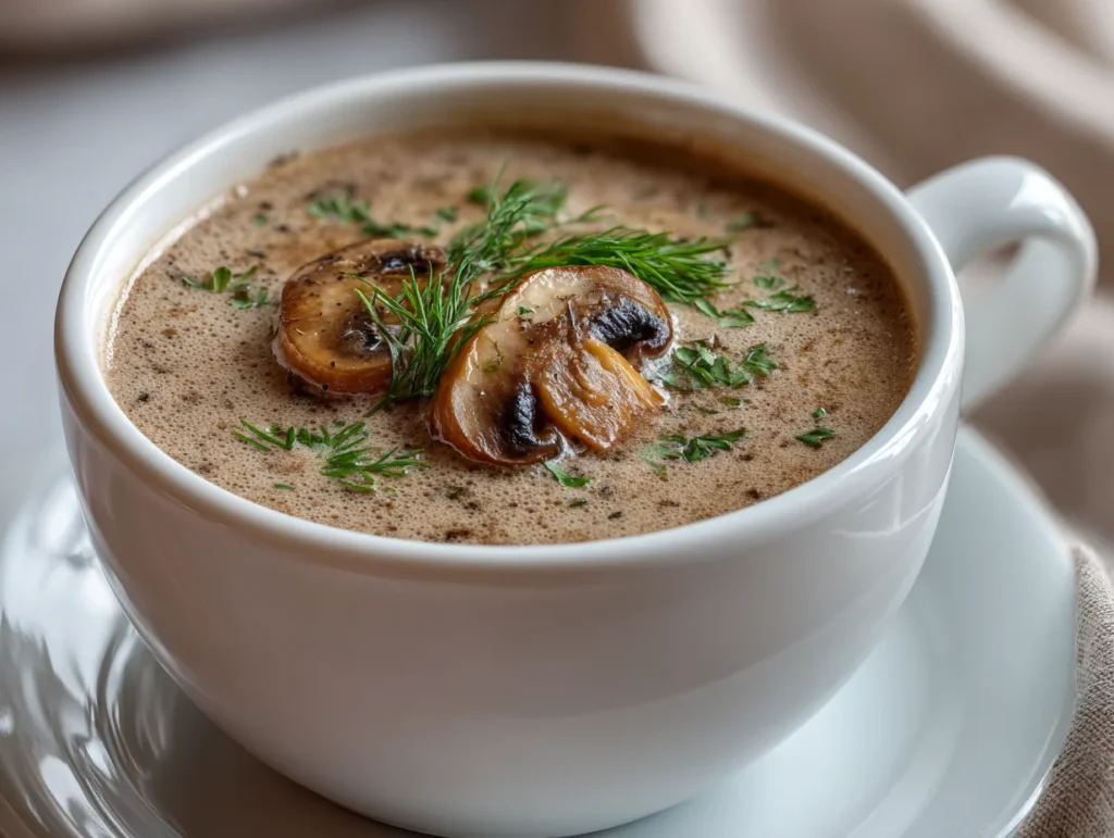 mushroom soup
