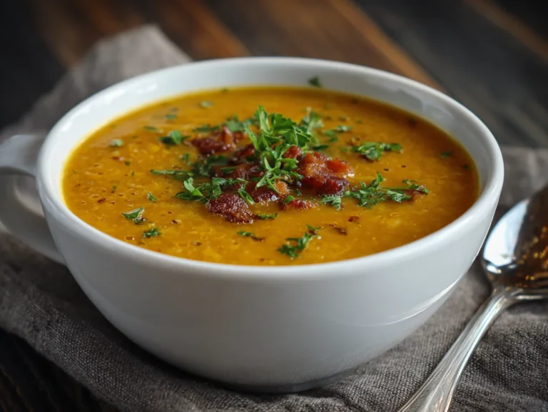 red lentil soup