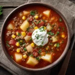 Classic Hamburger Soup