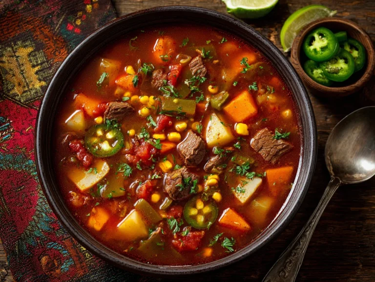 vegetable beef soup recipes