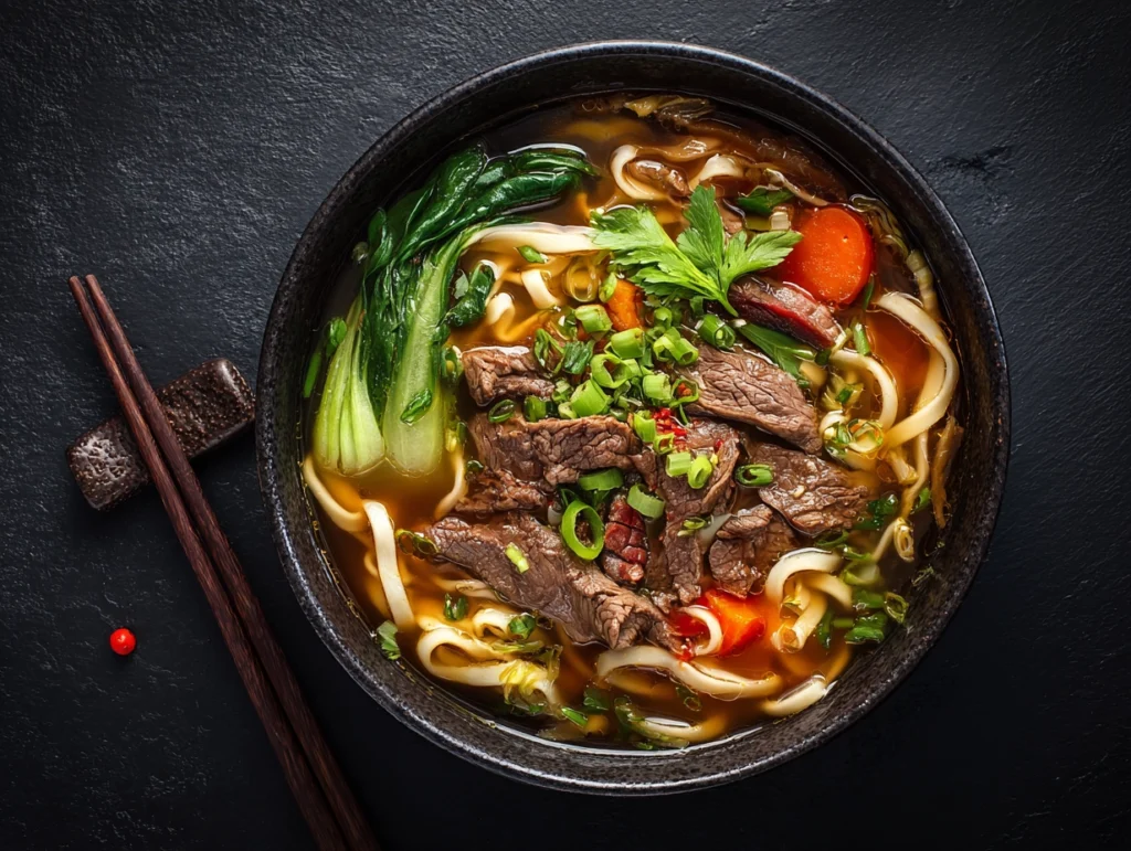 beef noodle soup