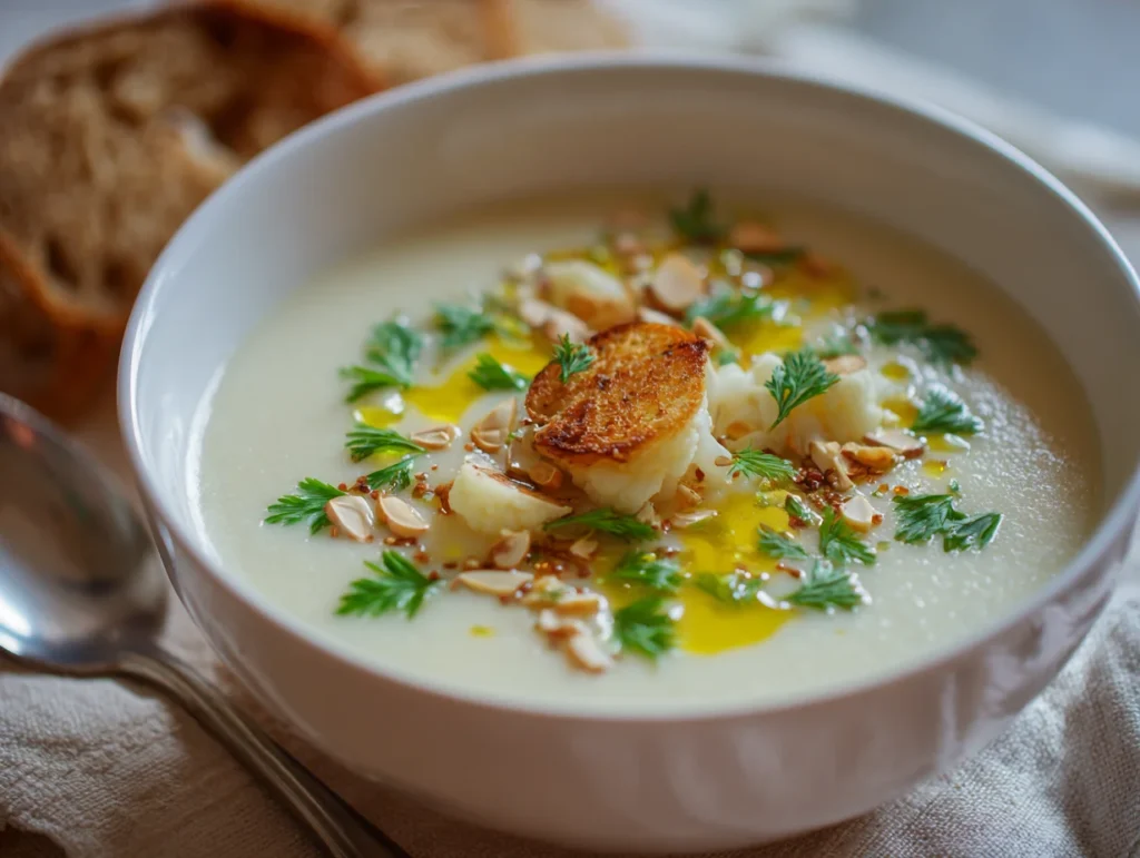 cauliflower soup recipe