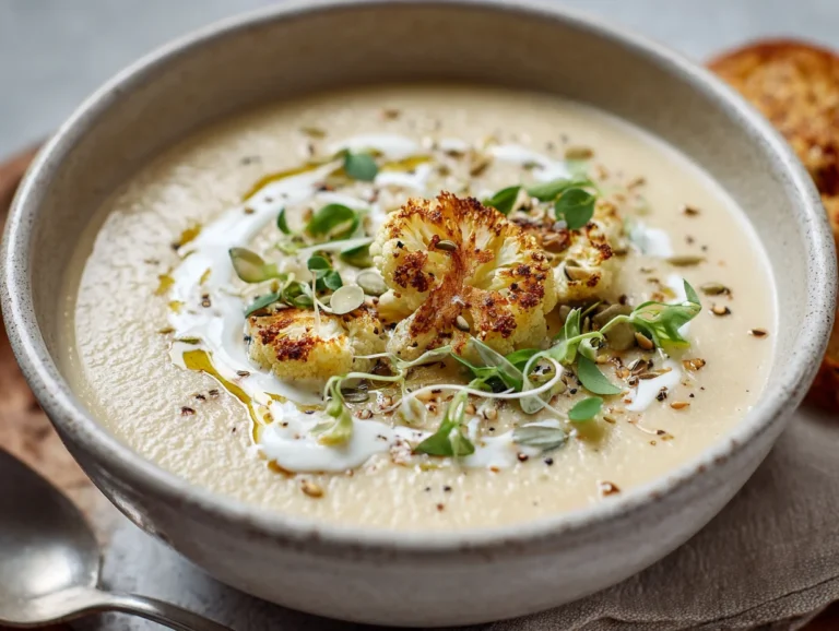 cauliflower soup recipe