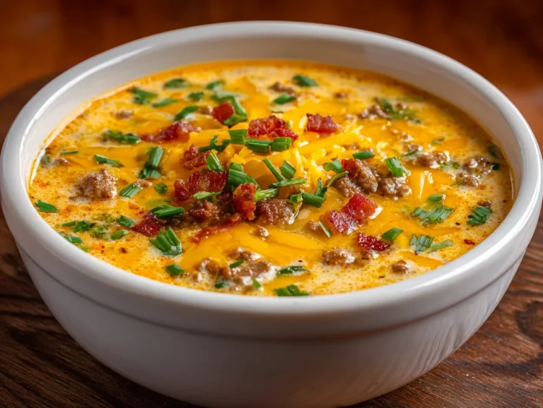 cheese burger soup