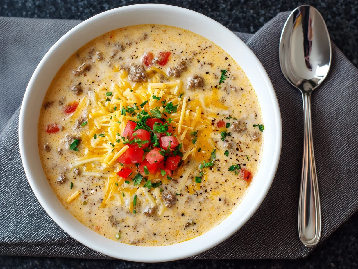 cheeseburger soup