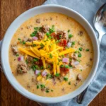 cheeseburger soup