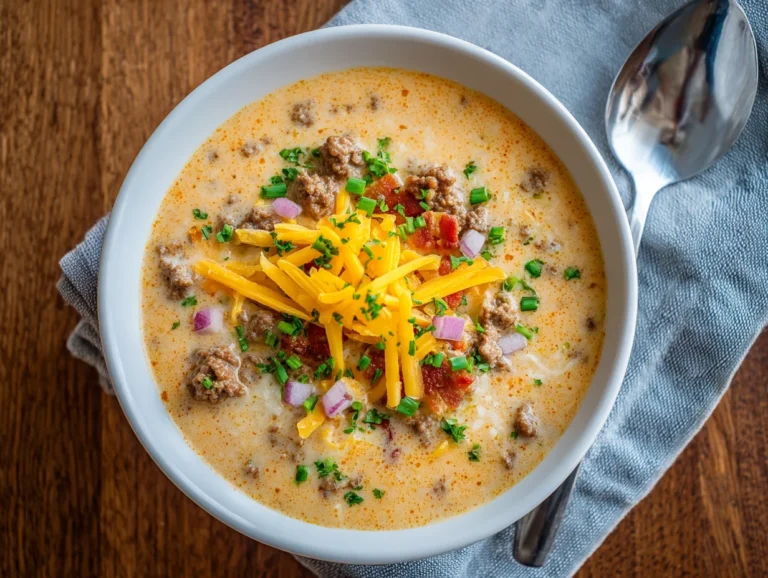 cheeseburger soup