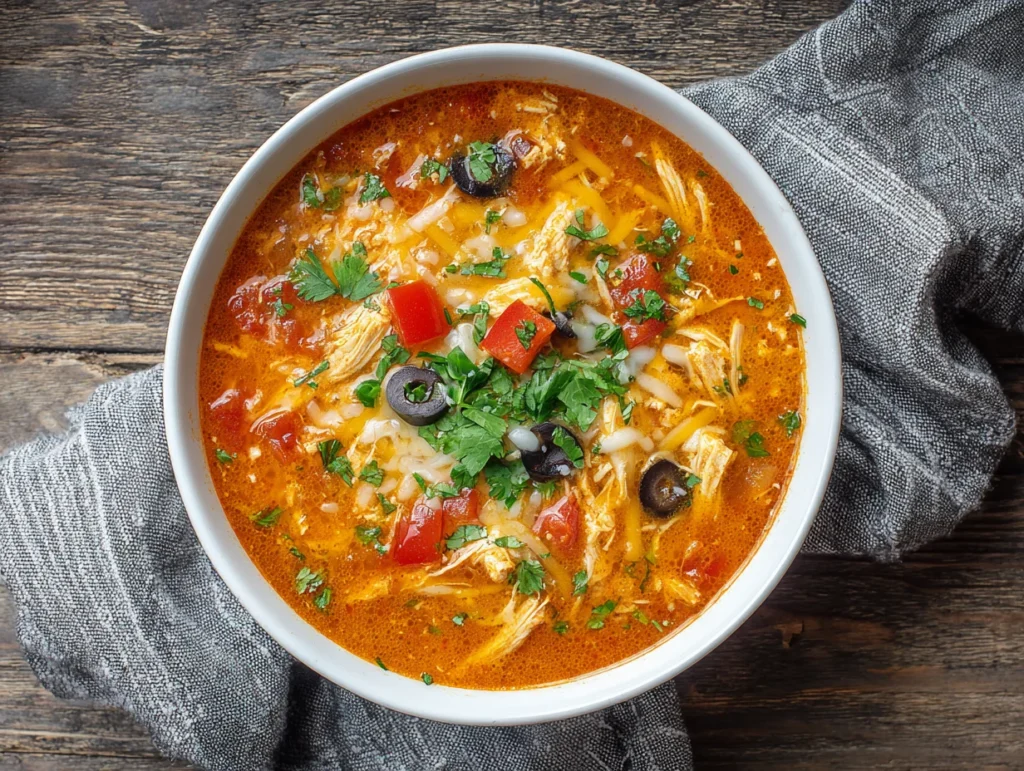 chicken enchilada soup