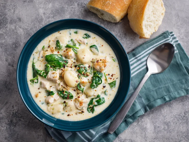 chicken gnocchi soup