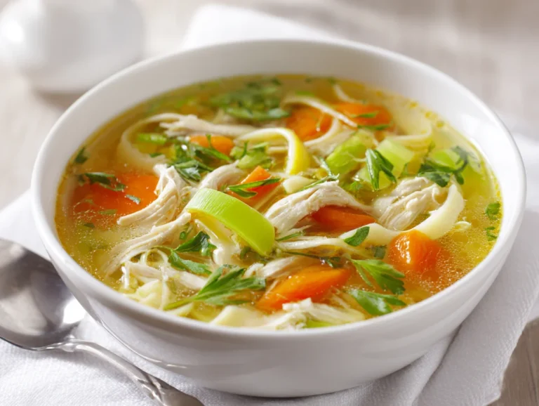 chicken noodle soup