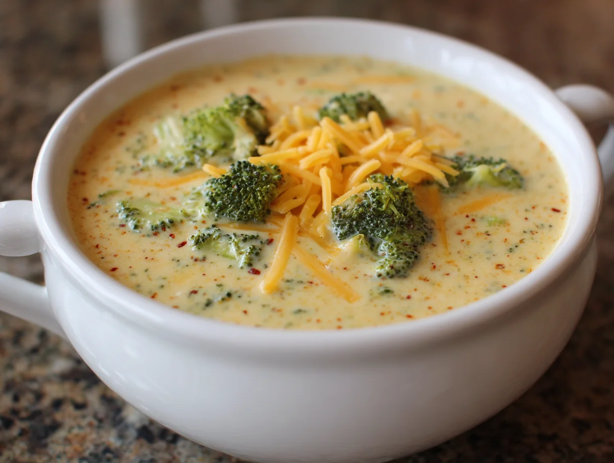 crockpot broccoli cheese soup