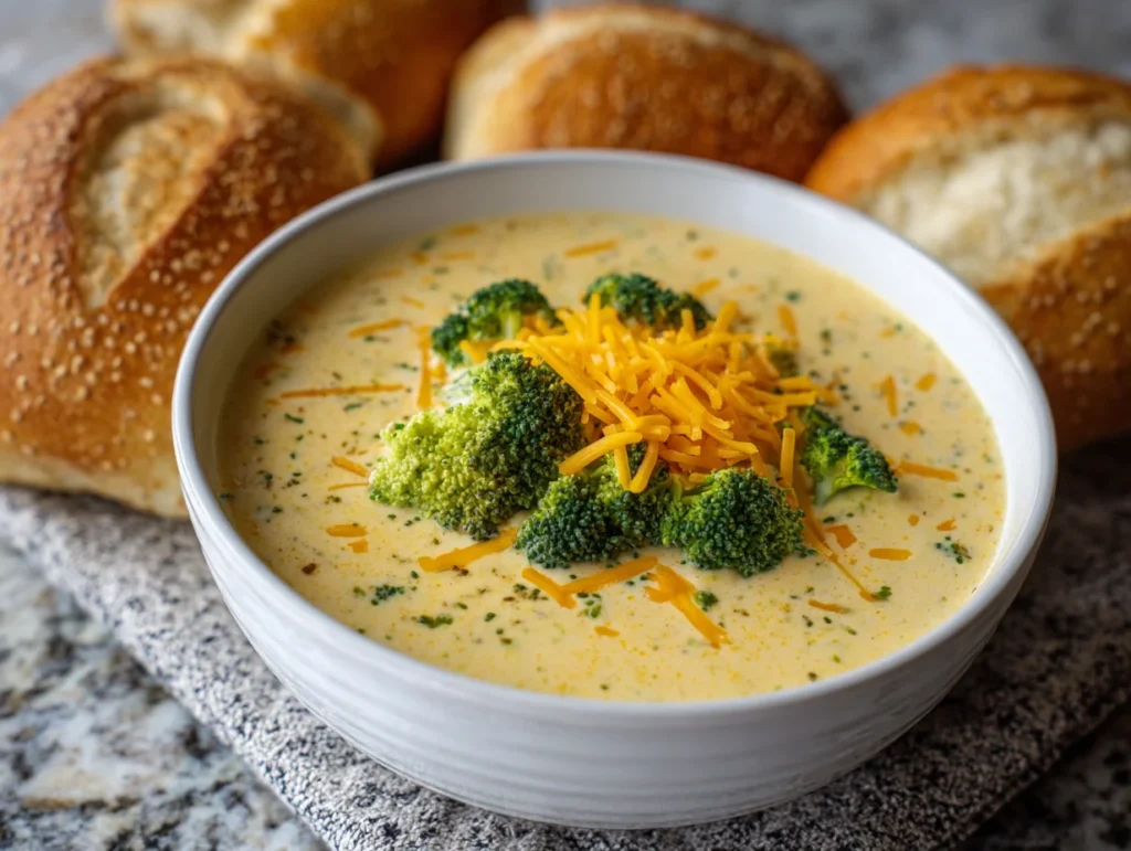 crockpot broccoli cheese soup