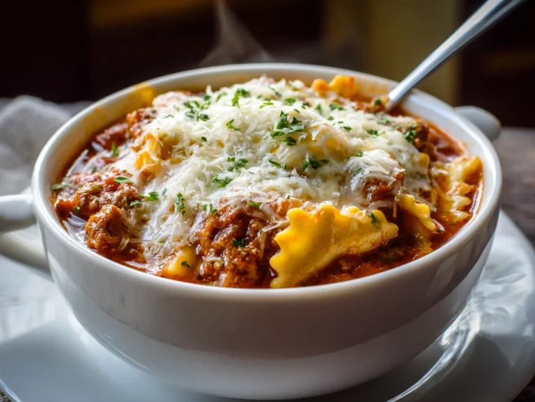 lasagna soup