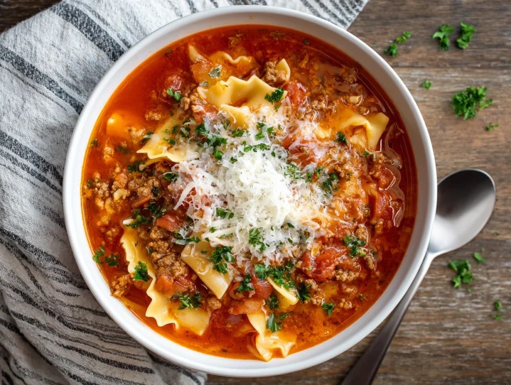lasagna soup recipe