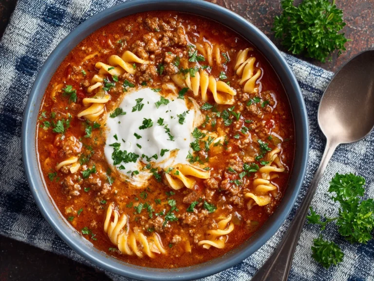 lasagna soup recipe