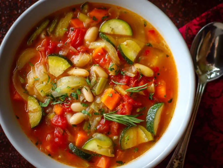 minestrone soup