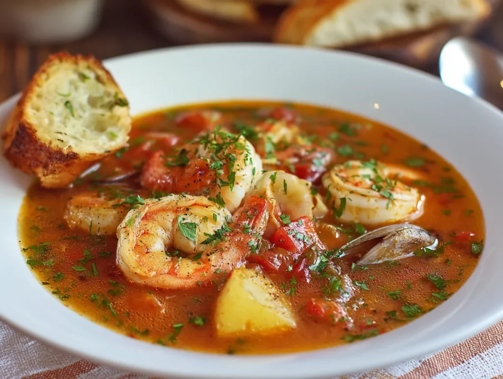 seafood soup