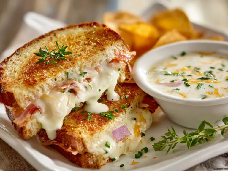 soup and sandwich