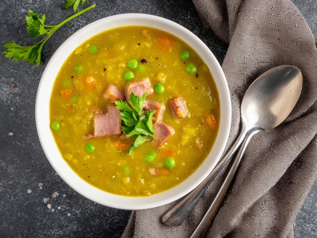split pea soup with ham