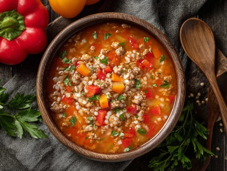 stuffed pepper soup