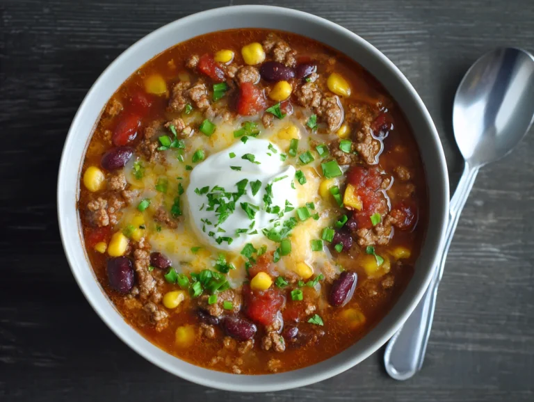 taco soup recipe