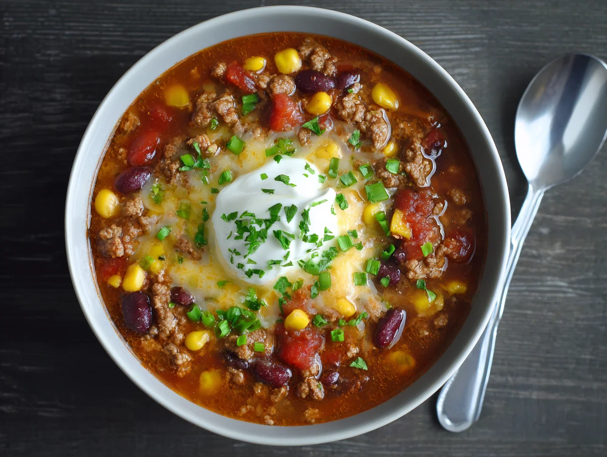 taco soup recipe