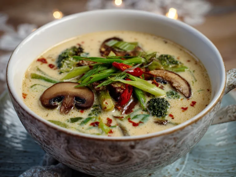 thai coconut soup