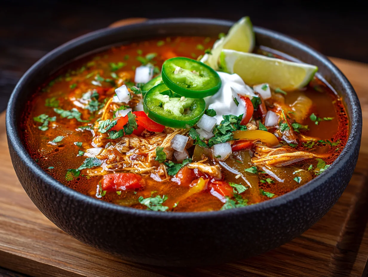 Chicken Fajita Soup