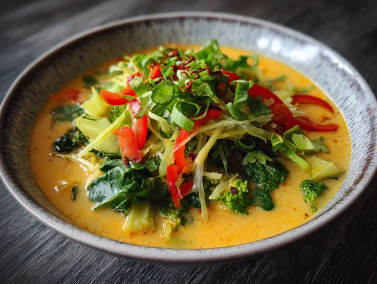 Thai Coconut Vegetable Soup