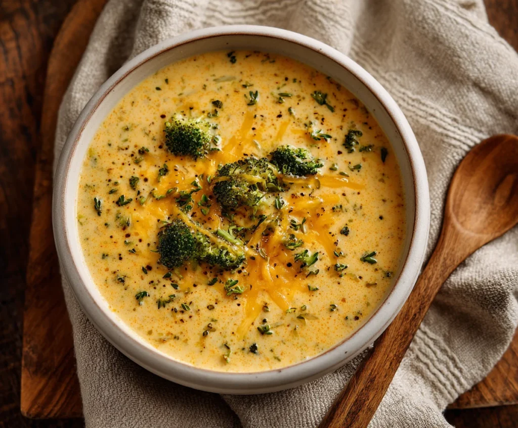 cheddar broccoli soup