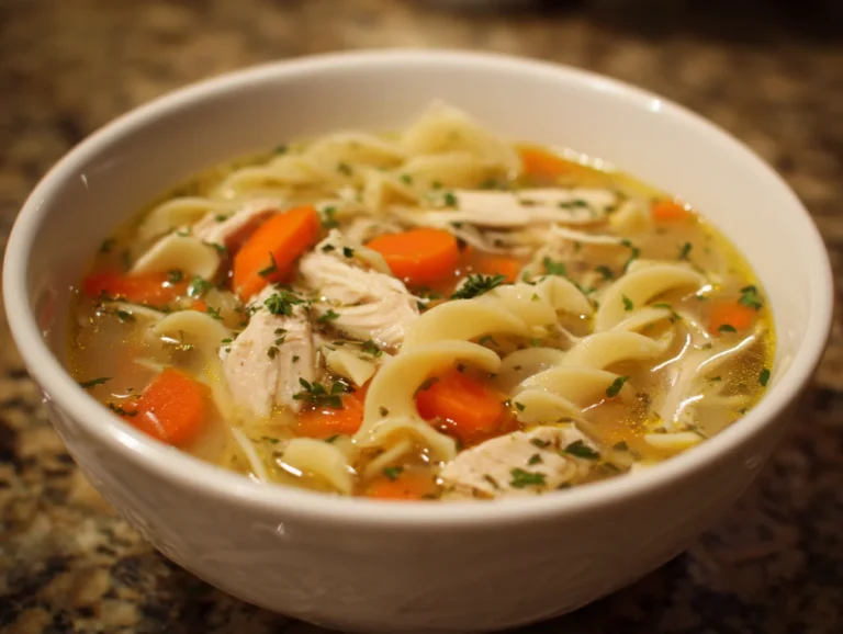 chicken noodle soup crock pot