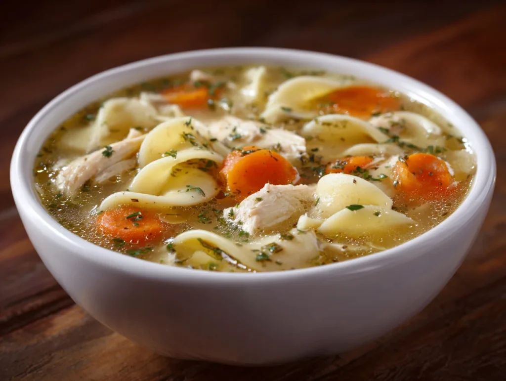 chicken noodle soup crock pot