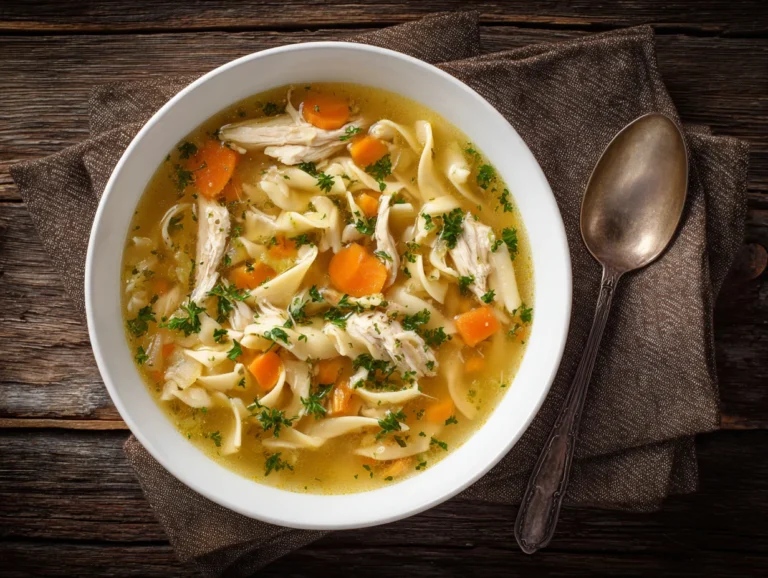 crockpot chicken noodle soup