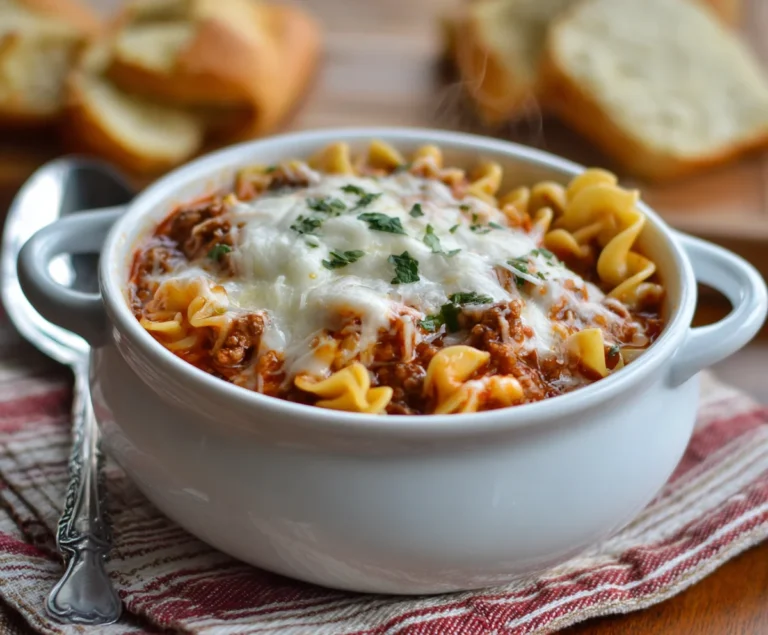 lasagna soup crockpot