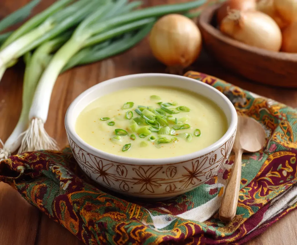 Creamy Potato Leek Soup Recipe with Simple Ingredients