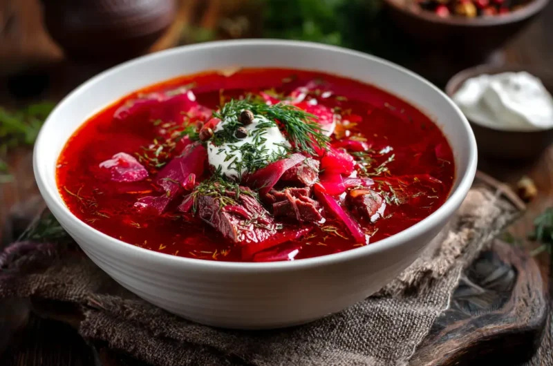 Authentic Borscht Soup Recipe You’ll Want to Try