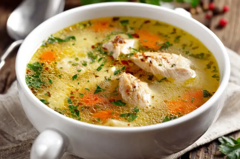 Classic Homemade Chicken Soup Recipe Just Like Grandma’s