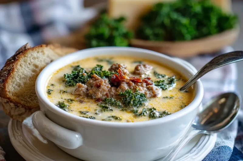 Copycat Olive Garden Zuppa Toscana Soup Recipe at Home