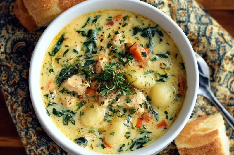 Cozy Chicken and Gnocchi Soup Recipe You’ll Crave Again