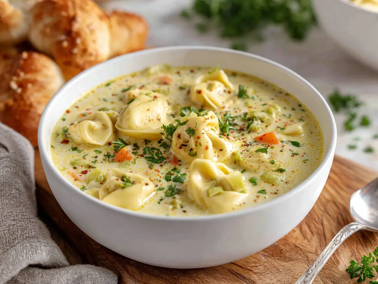 Creamy Tortellini Soup Recipe Must Try