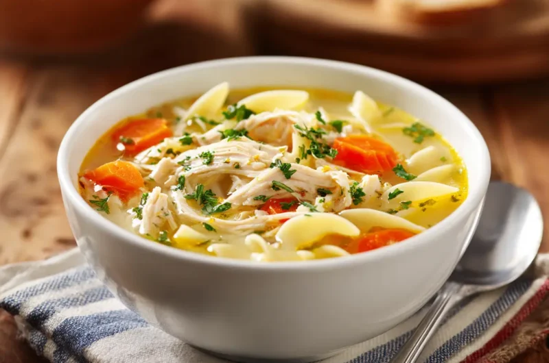 Easy Chicken Noodle Soup Recipe Ready in 30 Minutes
