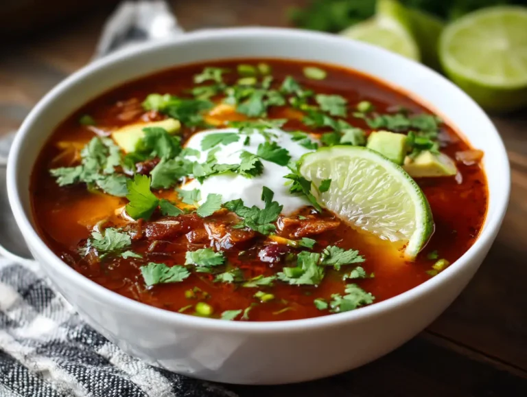 Easy Mexican Soup Recipe with Bold Flavors