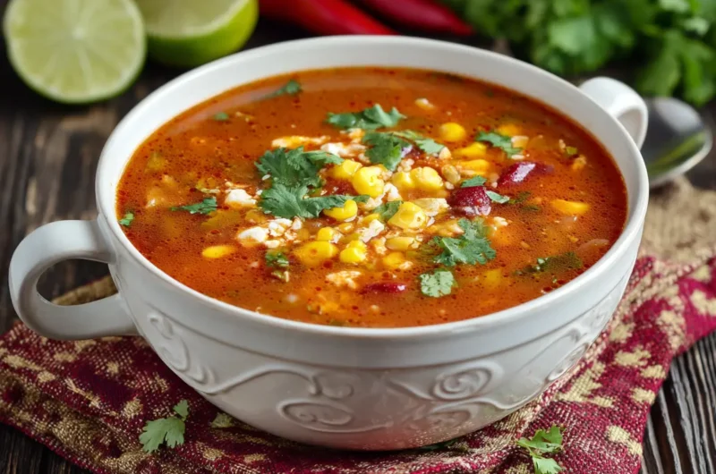 Easy Mexican Soup Recipe with Bold Flavors